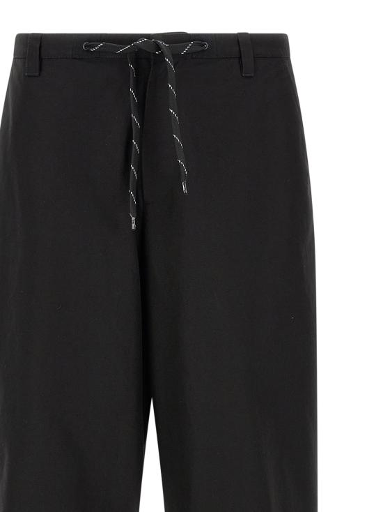 26SS 발렌시아가 스트레이트 팬츠 871309TKP071000 Black - BALENCIAGA