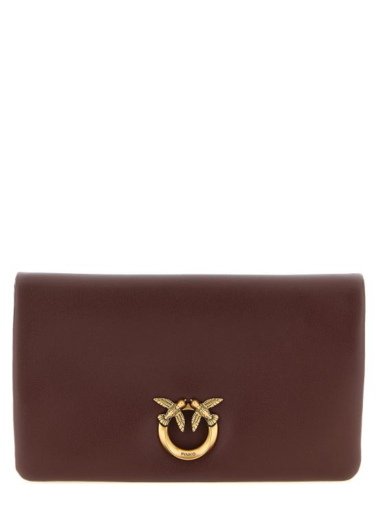 26SS 핑코 클러치/파우치 106023A0QOR49Q Bordeaux