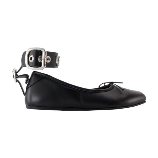 26SS 비비안웨스트우드 플랫 슈즈 7201000OW C006Q N401 black