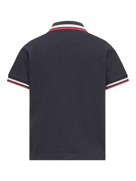 26SS [키즈] 몽클레어 폴로 셔츠 L19548A00012 8496W 778 NAVY - MONCLER