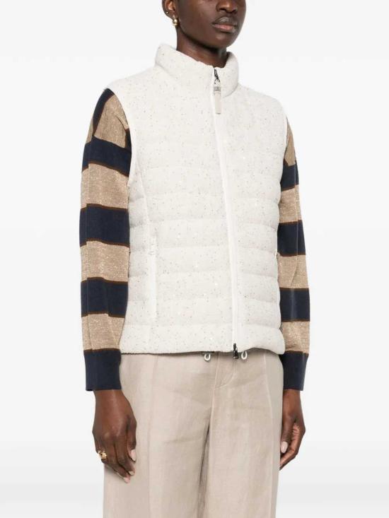 26SS 브루넬로 쿠치넬리 자켓 M0DVT7776 CTK25 AVENA VANIGLIA - BRUNELLO CUCINELLI