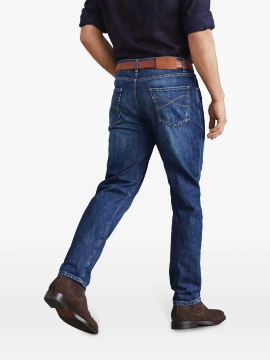 26SS 브루넬로 쿠치넬리 데님 팬츠 M0Z37X2340 C1468 DENIM SCURO OLD - BRUNELLO CUCINELLI