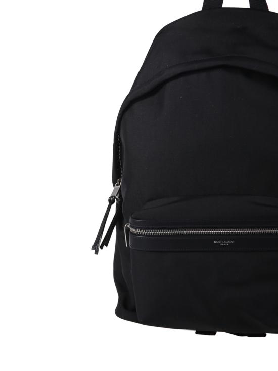 26SS 생로랑 CITY 시티 클래식 로고 백팩 534967 FAEYY 1000 NERO NERO NERO NERO - SAINT LAURENT