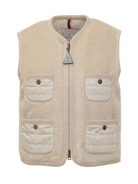 26SS 몽클레어 베스트 L10931A0006689AOF 050 BIANCO