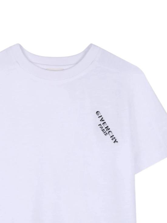 26SS [키즈] 지방시 티셔츠 H31119 10P BIANCO - GIVENCHY