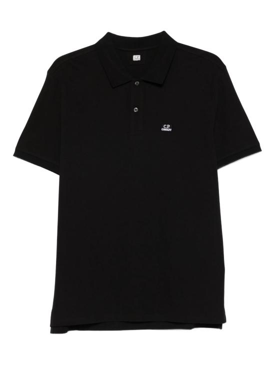 26SS 씨피 컴퍼니 스트레치 피케 숏슬리브 RCCMPL721A005263W 999 BLACK