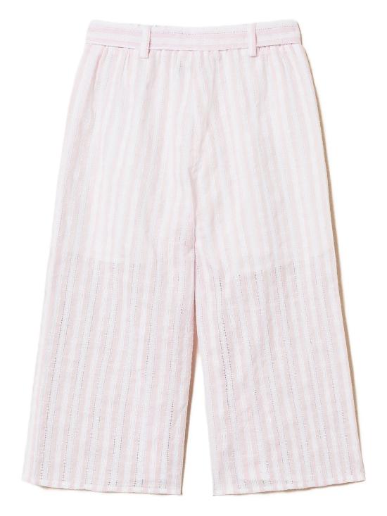 25SS [키즈] 트윈셋 스트레이트 팬츠 251GJ2473 12207 RIGA SWEET - TWINSET