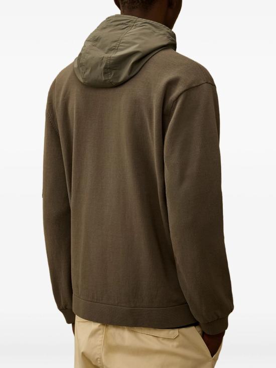 26SS 씨피 컴퍼니 가디건 20CMKN130A006056M 921 GUNMETAL - C.P. COMPANY