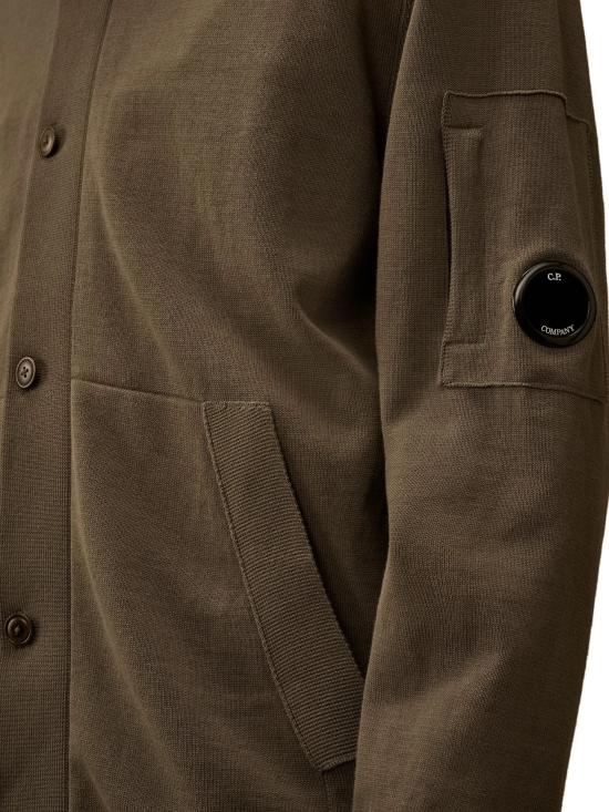 26SS 씨피 컴퍼니 가디건 20CMKN130A006056M 921 GUNMETAL - C.P. COMPANY