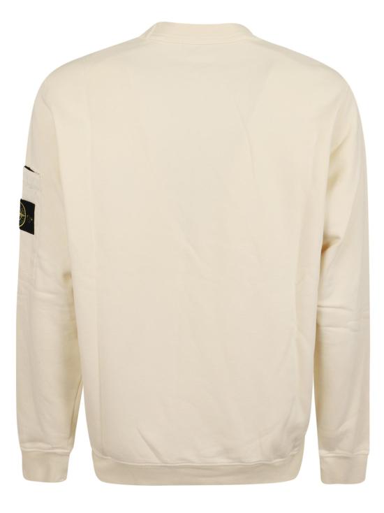 26SS 스톤 아일랜드 코튼 플리스 크루넥 스웨트셔츠 L1S156100019S0410 V0093 AVORIO WHITE - STONE ISLAND