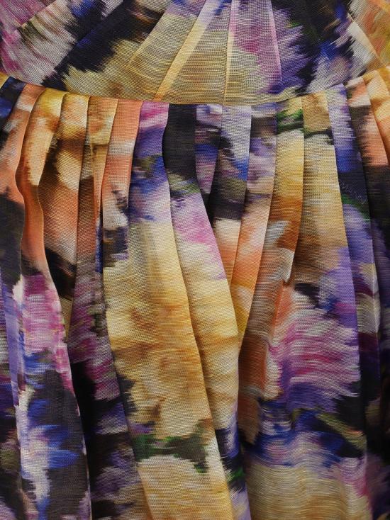 26SS 짐머만 미디 원피스 4398DS261 NVDH NAVY DAHLIA BLUE - ZIMMERMANN