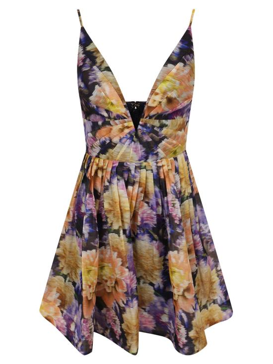 26SS 짐머만 미디 원피스 4398DS261 NVDH NAVY DAHLIA BLUE