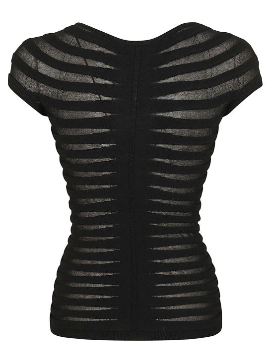 26SS 엘리자베타프랜치 스웨터 MK06T62E2 110 NERO BLACK - ELISABETTA FRANCHI