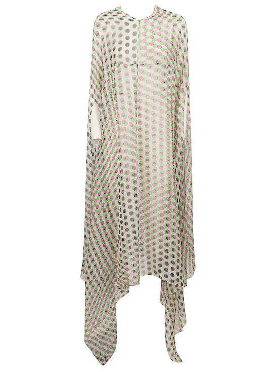 26SS 드리스 반 노튼 미디 원피스 261011011 3094 5 ECRU NUDE NEUTRALS