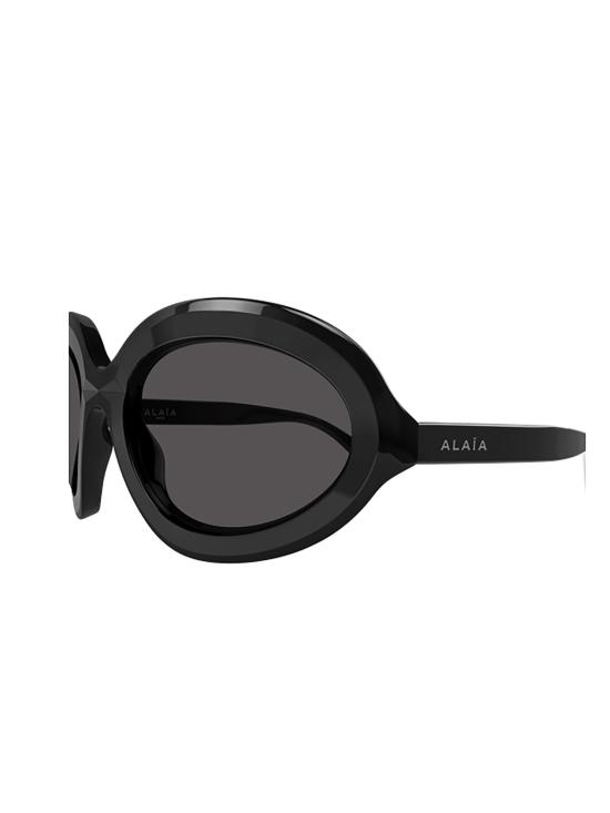 26SS 알라이아 선글라스 AA0101S 001 BLACK BLACK GREY - ALAIA