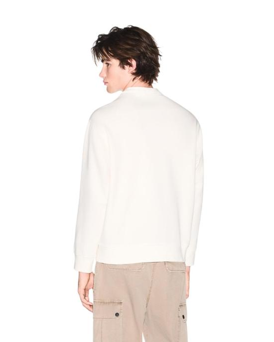  알마니 긴팔 티셔츠 XM002351 U1074 PANNA CREAM - ARMANI