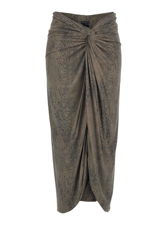 26SS 페데리카 토시 롱 스커트 4285143188 Green