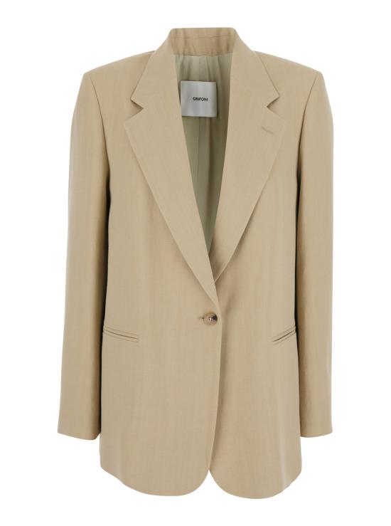 26SS 그리포니 수트 자켓 G1AB0033ABU06G Beige