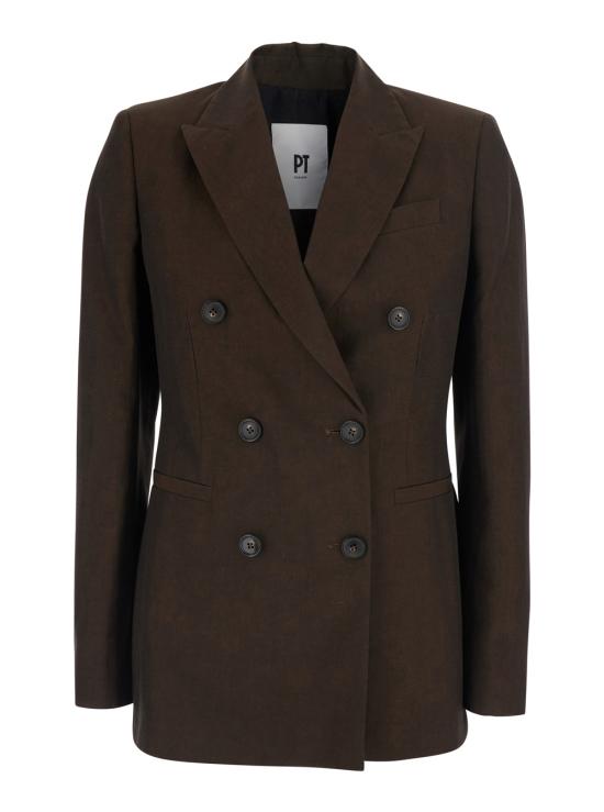 26SS 피티토리노 수트 자켓 TW3FDP130TORZI330850 Brown
