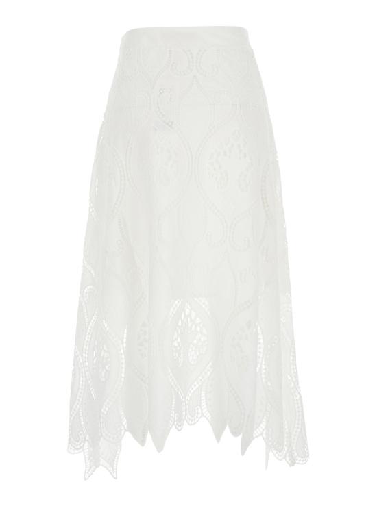 26SS DERHY 롱 스커트 P6500112 White - OTHER BRANDS