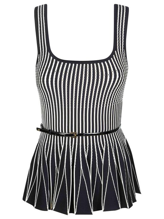 26SS 엘리자베타프랜치 민소매 티셔츠 TK85S62E2 685 NERO