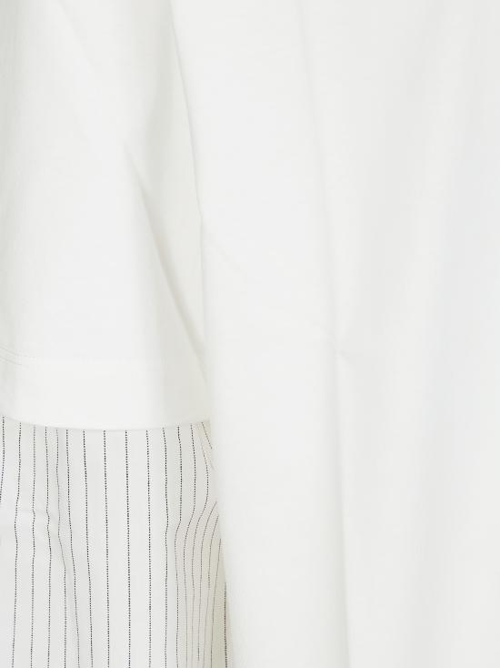 26SS WOC 긴팔 티셔츠 026TS087JE WOC116 BIANCO - WOC