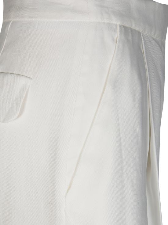 26SS 엘리자베타프랜치 스트레이트 팬츠 PA17962E2 360 BIANCO - ELISABETTA FRANCHI