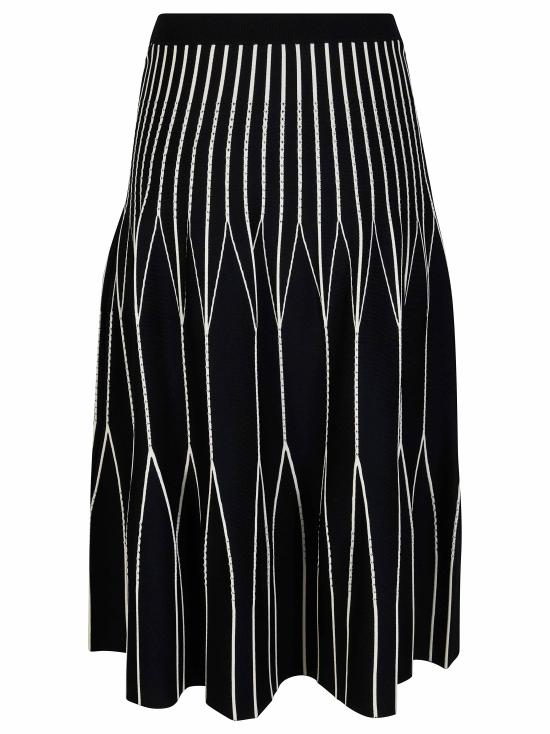 26SS 엘리자베타프랜치 롱 스커트 GK31S62E2 685 NERO - ELISABETTA FRANCHI