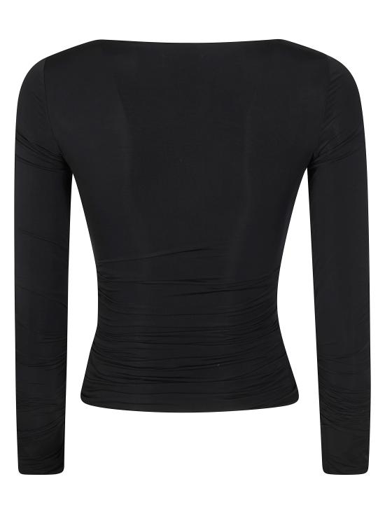 26SS 엘리자베타프랜치 가디건 MD02962E2 110 NERO - ELISABETTA FRANCHI