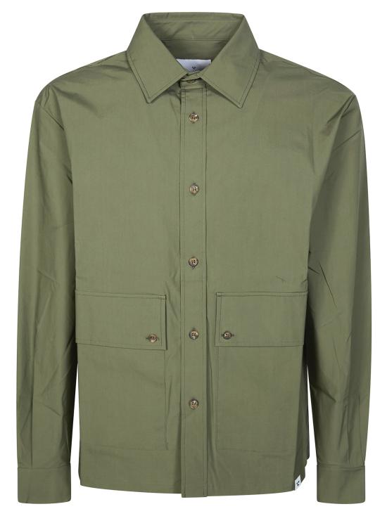 26SS WOC 긴팔 셔츠 026ST177PS WOC06 VERDE