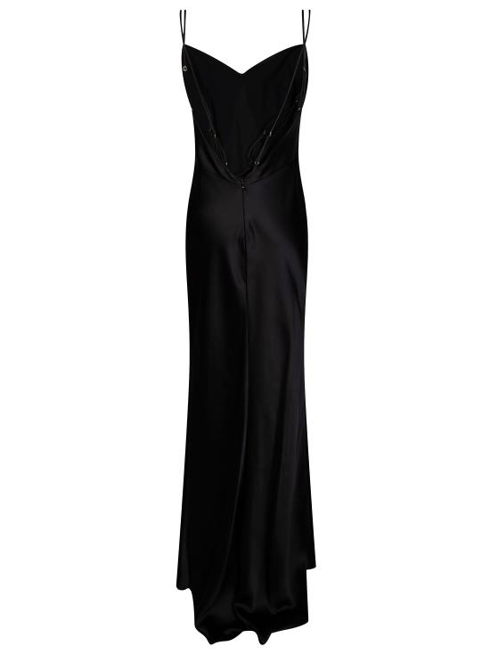 26SS 엘리자베타프랜치 롱 원피스 ABR3362E2 110 NERO - ELISABETTA FRANCHI