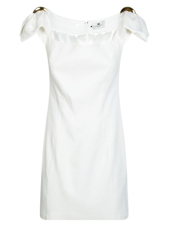 26SS 엘리자베타프랜치 미디 원피스 AB96862E2 360 BIANCO