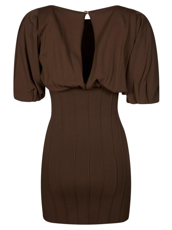 26SS 엘리자베타프랜치 숏 원피스 AM94T62E2 229 BEIGE - ELISABETTA FRANCHI