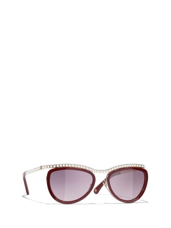 26FW 샤넬 선글라스 CH4296H 1792S1 BORDEAUX - CHANEL