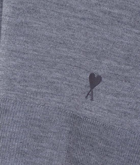 26SS 아미 알렉산드르 마티우시 스웨터 UKS856 KN00660516 Grey - AMI ALEXANDRE MATIUSSI