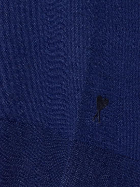 26SS 아미 알렉산드르 마티우시 스웨터 UKS856 KN0066A021 Blue - AMI ALEXANDRE MATIUSSI