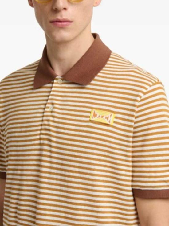 26SS 마르니 폴로 티셔츠 POMU0052LXUTL015 MUSTARD - MARNI