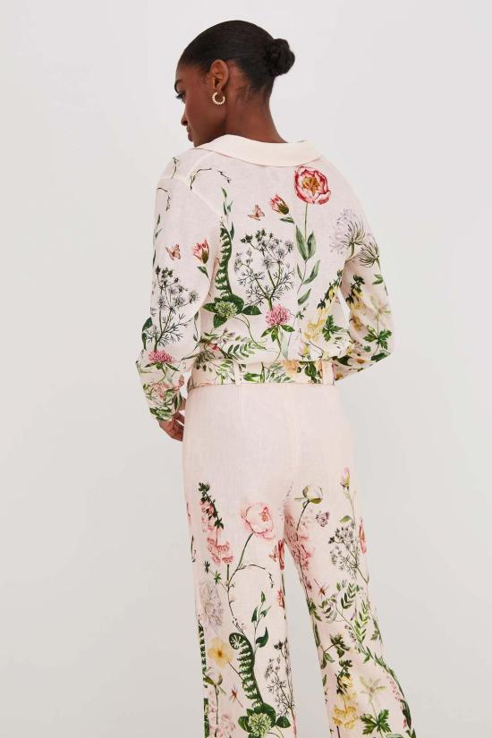  카라 카라 블라우스 카라카라 퍼펙트 셔츠 블룸스필드 핑크 - CARA CARA