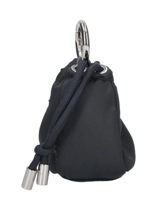  비비안웨스트우드 키링 비비안 웨스트우드 미니 드로스트링 버킷 백 키체인 블랙 - VIVIENNE WESTWOOD