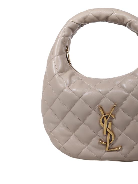 26SS 생로랑 이카리노 퀼티드 나파 토트백 851689 AAANG 2721 DARK BEIGE - SAINT LAURENT