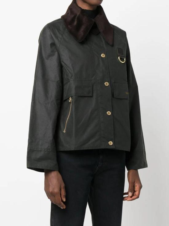 25FW 바버 캐튼 왁스 재킷 LWX1333LWXSG51 Light Green - BARBOUR