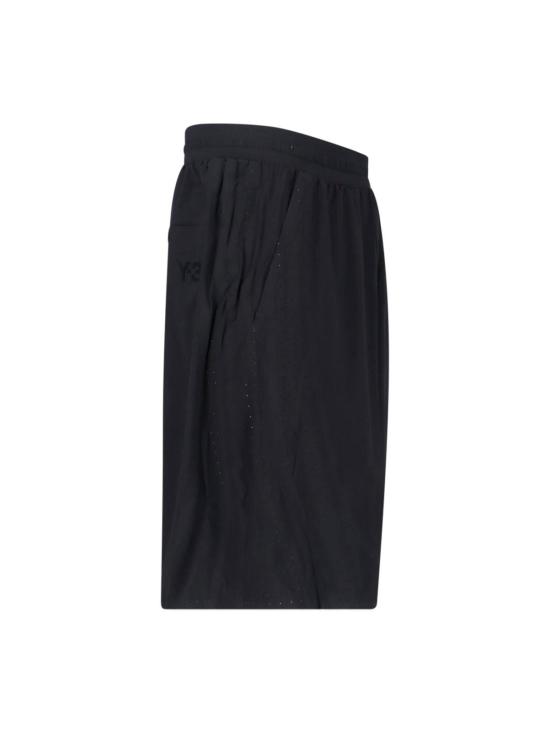  와이쓰리 숏팬츠 Y3 스포츠 반바지 블랙 - Y-3