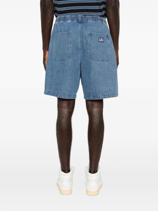 26SS 오베이 데님 숏팬츠 172120138 LIN LIGHT INDIGO - OBEY