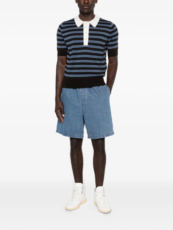 26SS 오베이 데님 숏팬츠 172120138 LIN LIGHT INDIGO - OBEY