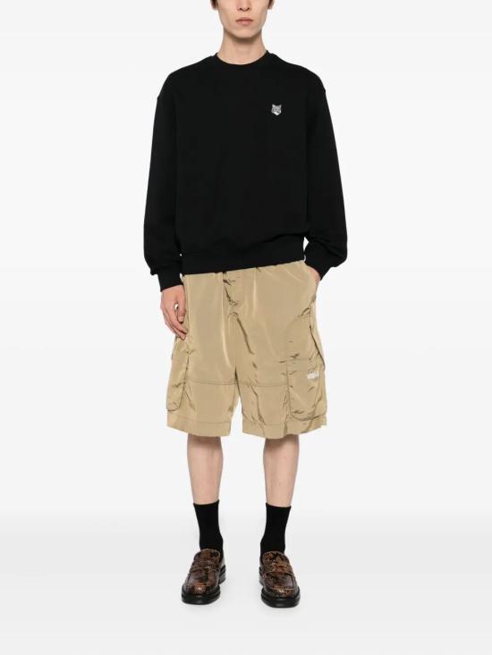 26SS 메종키츠네 폭스 헤드 컴포트 스웨트셔츠 PM00304KM0341 P199 BLACK - MAISON KITSUNE