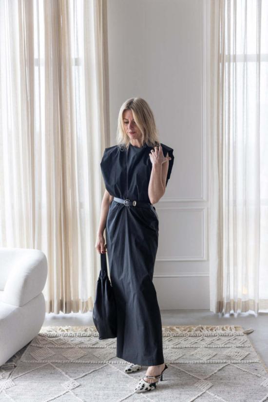  알리지 롱 원피스 알리시 롱 포플린 드레스