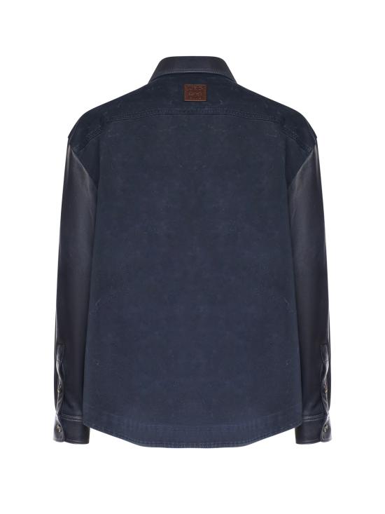 26SS 로에베 긴팔 셔츠 H526Y31L53 5110 Blue - LOEWE