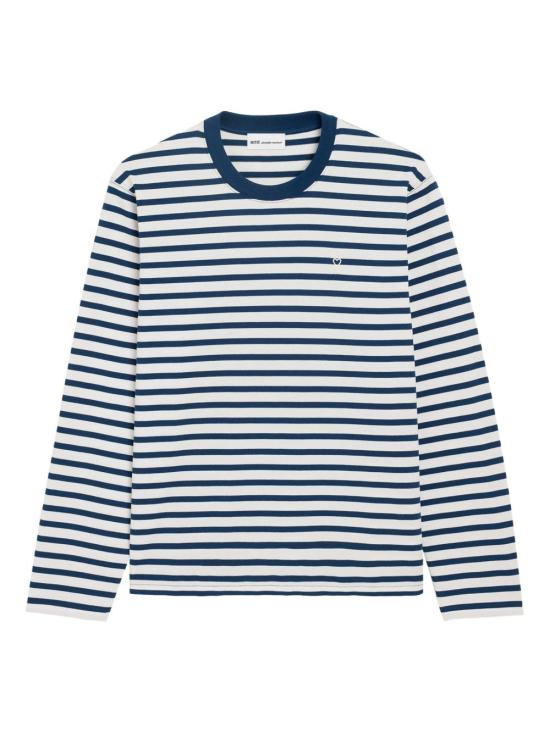 26SS 아미 반팔 티셔츠 UTS375 JE0210A044 ENCRE BLANC