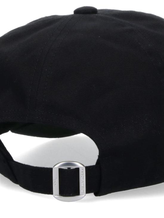  메종키츠네 볼캡 메종 키츠네 폭스 베이스볼 캡 블랙 - MAISON KITSUNE