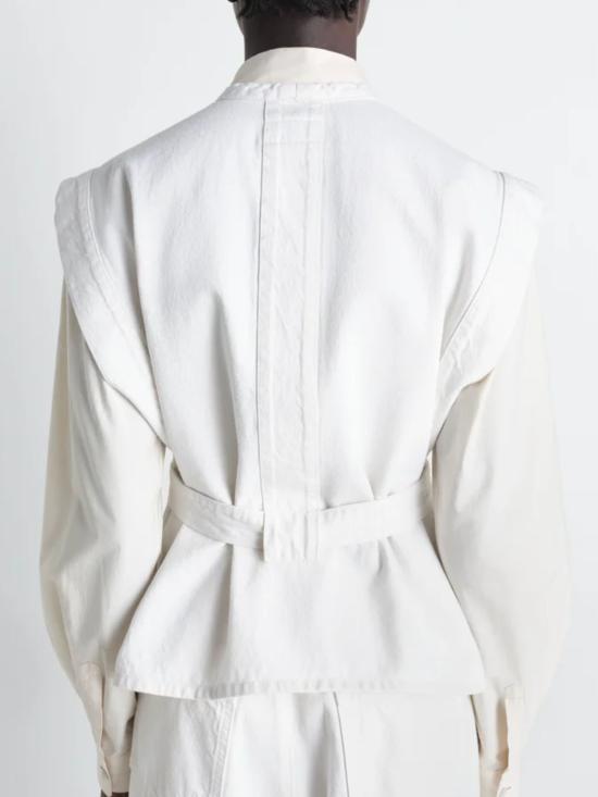 26SS 르메르 긴팔 티셔츠 OT0011 LD1069WH086 White - LEMAIRE